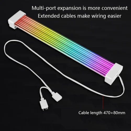 UPSIREN Bendable ARGB Light Board,Suitable For Graphics Card 24pin/8pin/2x8pin/12VHPWR/Motherboard Decorative light strip