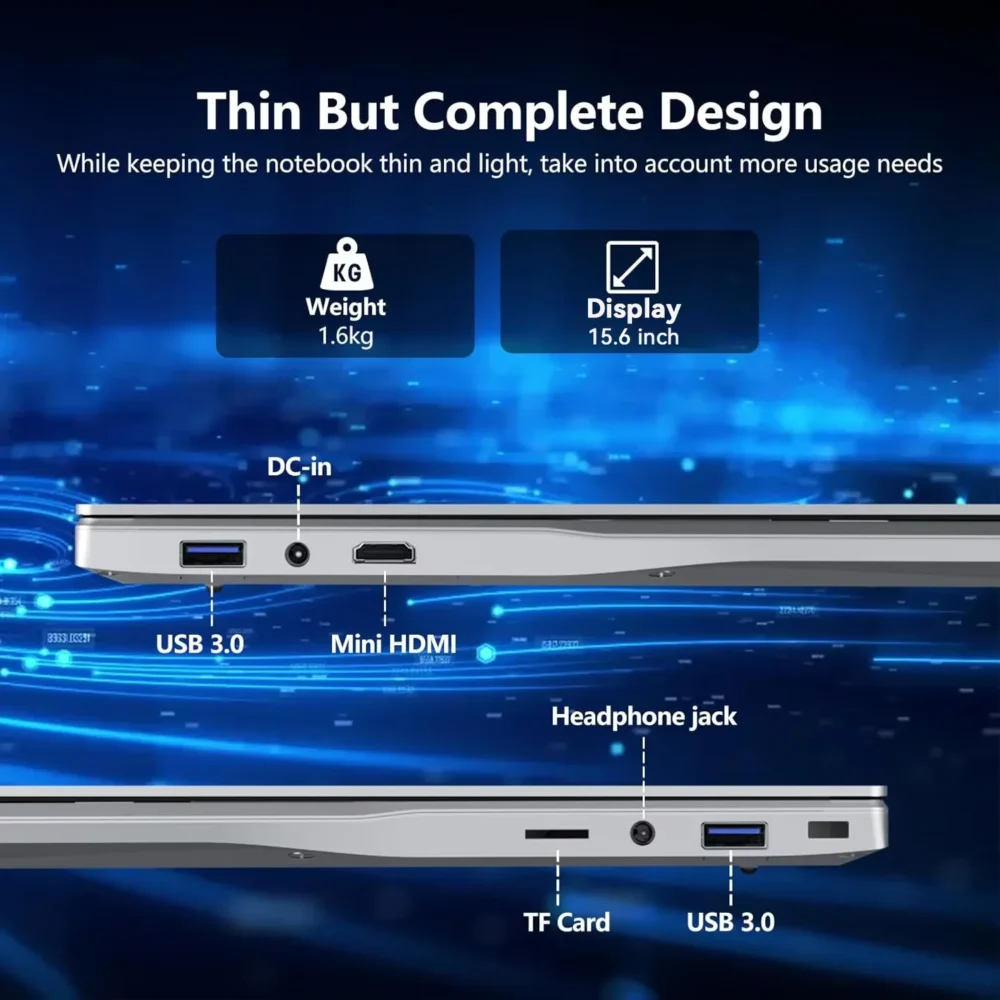 2026 Brand New Intel i9-10980HK 15.6 Inch Backlit Fingerprint Unlock Laptop Windows 11 Office Study NoteBook Gaming Computer PC