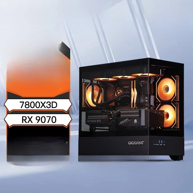 AMD Ryzen R7 7800X3D 9800X3D + 7800XT/9070
