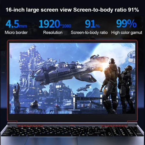 S6 laptop gamer Intel Core i9-13900HK RTX4050 6G 16.1 Inch 4800mah gaming laptop fingerprint DDR5 144 Hz lightweight laptops