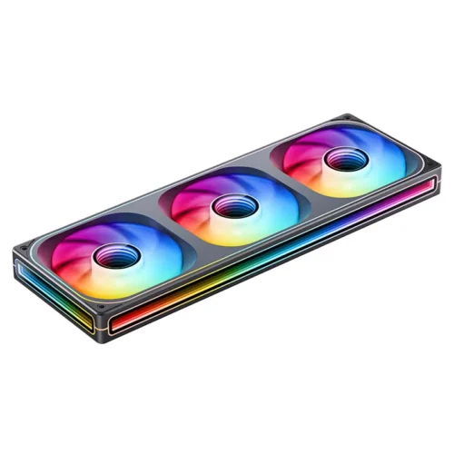 JONSBO ZB-120/240/360 PC Case Fan 120mm 5V ARGB Conjoined Structure Cold Exhaust Fan Kits Forward/Reverse