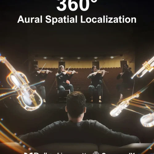 ULTIMEA 7.1 Surround Sound System Sound bar for TV with Dolby Atmos&APP Control, Home Cinema Bluetooth Speaker with Subwoofer