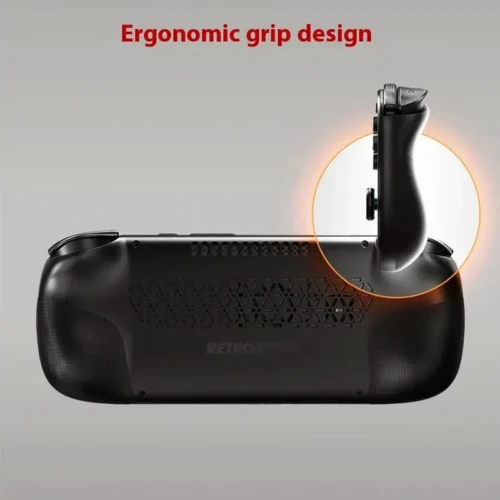 Retroid Pocket 5 Handheld Game Console 5.5'' AMOLED Screen Android13 Joystick RGB Lighting Effect Active Cooling Video Games