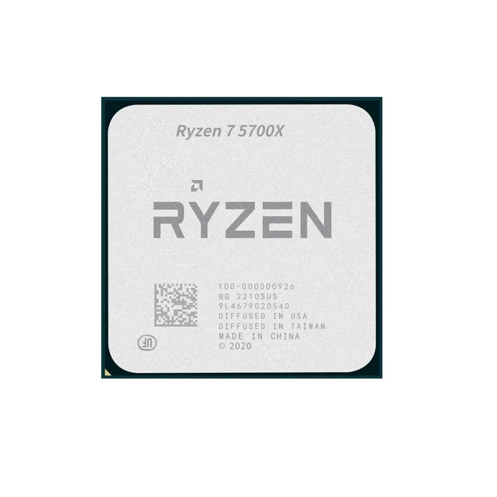 New Bulk Ryzen 7 5700X Processor 8 Core / 16 Threads 3.4GHz-4.6GHz AM4 Stepping B2