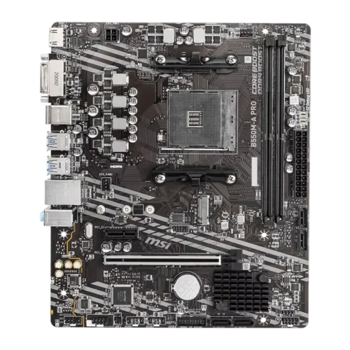 MSI B550M-A PRO AMD Gaming Motherboard AM4 DDR4 M.2 Supports Ryzen CPU R3 R5 R7 5000&3000 Series Desktop Computer Mainboard