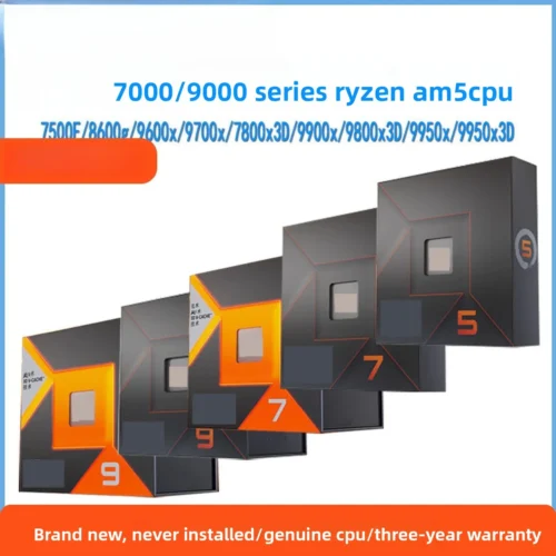 A  M  D R  yzen cpu 9500f/9600x/9700x/7500f/7800x3D/9800x3d/9950x loose