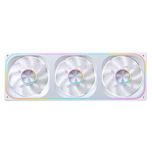 JONSBO ZA-120/240/360 Computer Case Fan 12CM 5V ARGB 120mm Monolithic Structure Water-Cooled Fan  PWM Forward/Reverse Fan Kits
