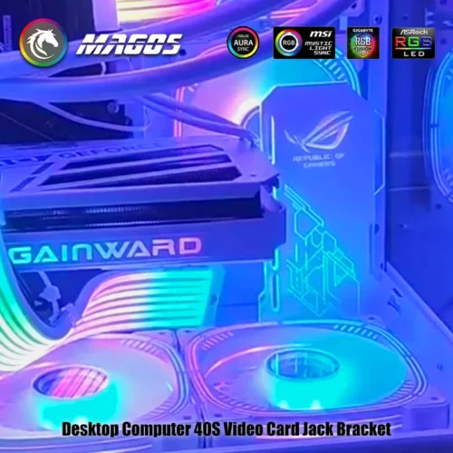 4090 GPU Holder Jack Support 40 Series VGA Bracket RGB Flow MSI AORUS ROG TUF Belief Anime Characters PC Assemble MOD