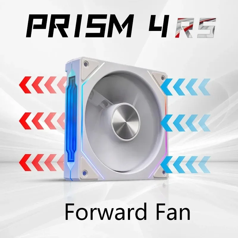 PRISM 4 RS Computer Case Fan 12cm ARGB 4 Pin Quiet Cooling Fan 12V Large Air Volume 800-1600RPM