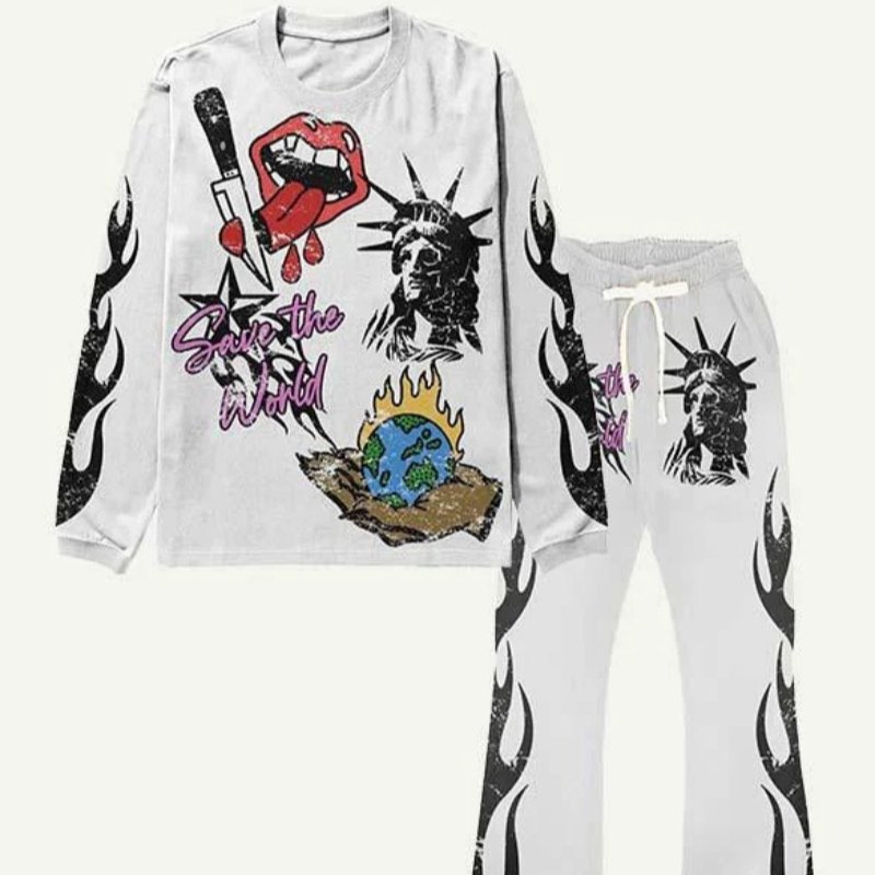 Polyester Men's Casual Pants