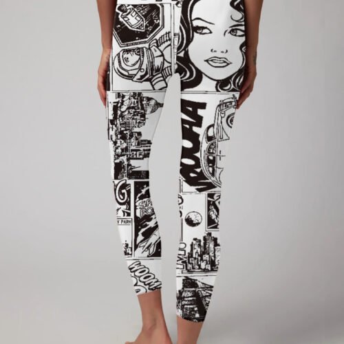 Print Yoga Pants Women's Exercise Workout Pants