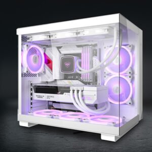 Ocean-view ATX Case With Side Window And Support For Back-plate Motherboards