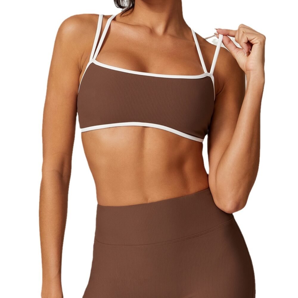 Sports Underwear Yoga Pants Loose Drawstring Long Sleeve Yoga Wear Suit