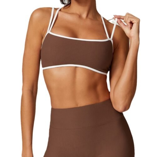 Sports Underwear Yoga Pants Loose Drawstring Long Sleeve Yoga Wear Suit