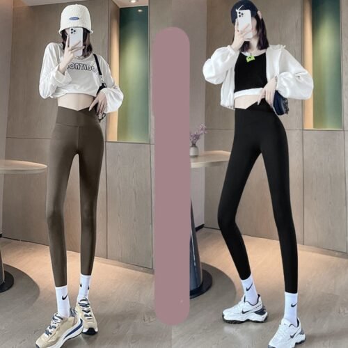 Cross Waist Shark Pants Wear High
