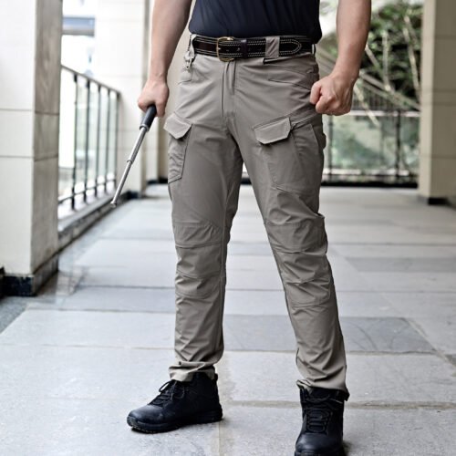 00f92f53-c178-4b65-9e96-6629594d4d4b.jpg Thin Stretch Comfortable Trousers Outdoor Tactics More Than Breathable Quick-drying Pants Pockets
