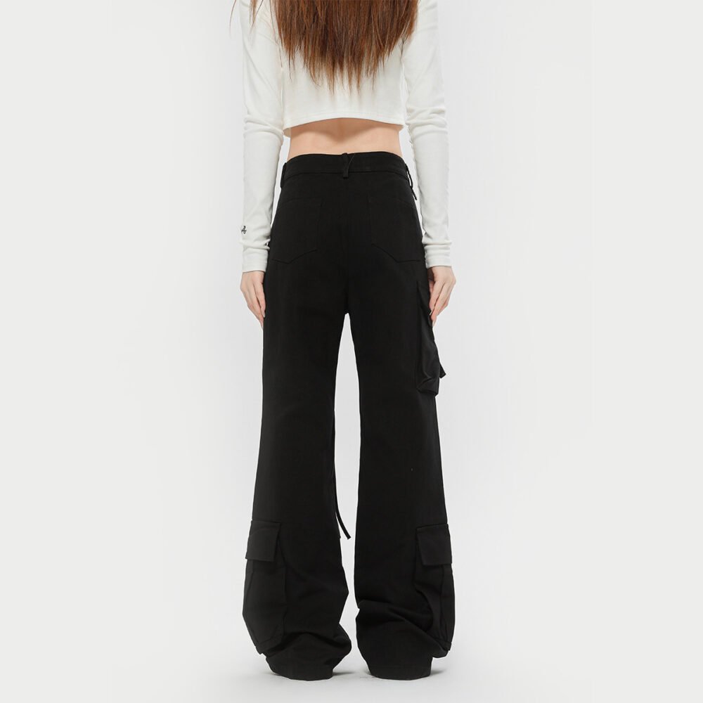 03a85b84-69b4-4ec1-9f7f-2713c034a102.jpg Retro Lace-up Decoration Autumn And Winter Cargo Pants