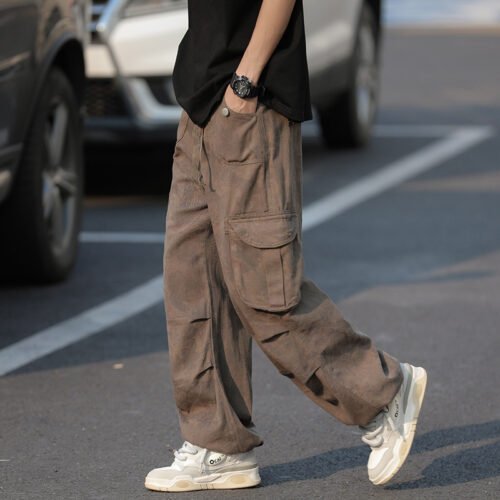 052257d0-4a19-45e0-8258-b54f88257529.jpg Camouflage Workwear Pants Men's Wide Leg