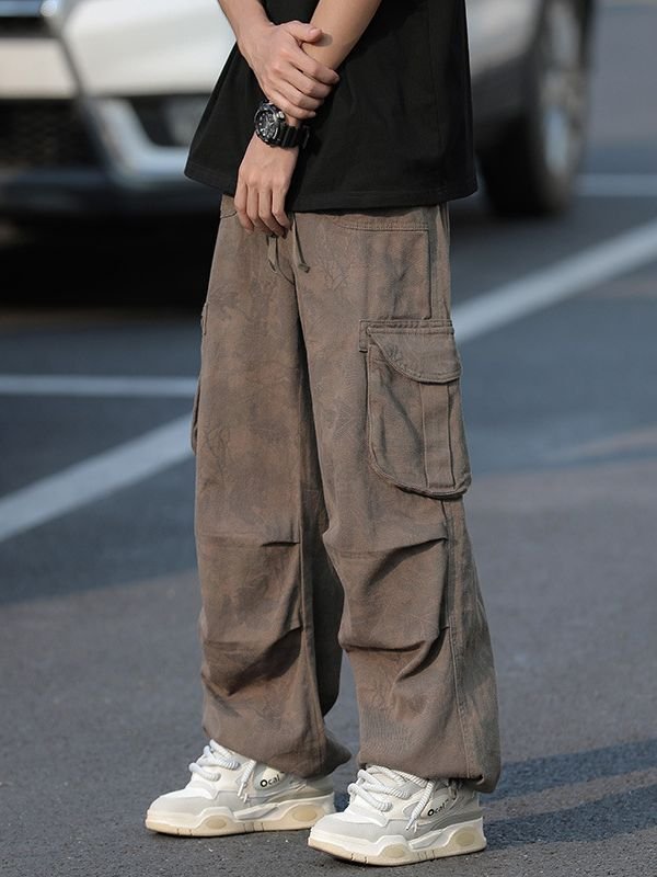 05af1509-d1d8-40a2-8380-be5aac74a3cc.jpg Camouflage Workwear Pants Men's Wide Leg