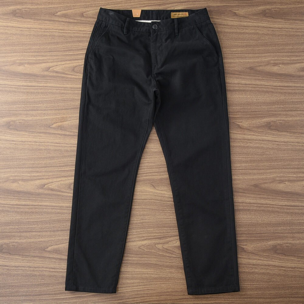 08b9ee3e-1a65-4e7d-ba61-79a4e16af561.jpg Twill Cotton Men's Casual Pants Basic Loose Straight Casual Long Pants