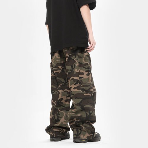 09e278e7-14ee-4155-b9f1-4c8f0fdc732b.jpg Camouflage Cargo Pants Adjustable Leg Shaping Outdoor