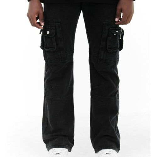 Wide Leg Straight Leg Pants Autumn New Multi Pocket Casual Functional Workwear