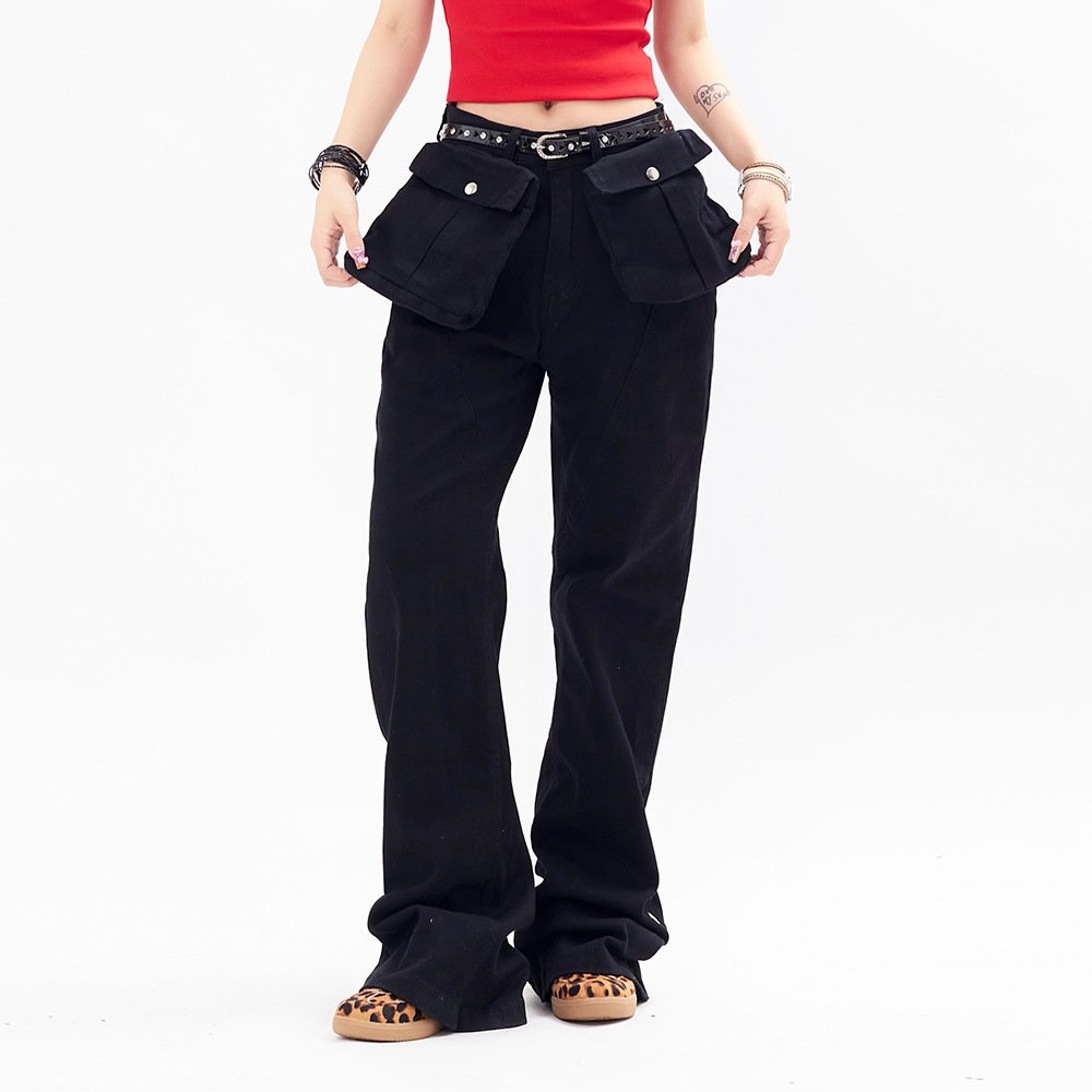 0f56a45b-d966-4749-9c02-2568f3945446.jpg High Street Tooling Bootcut Trousers Men And Women Design