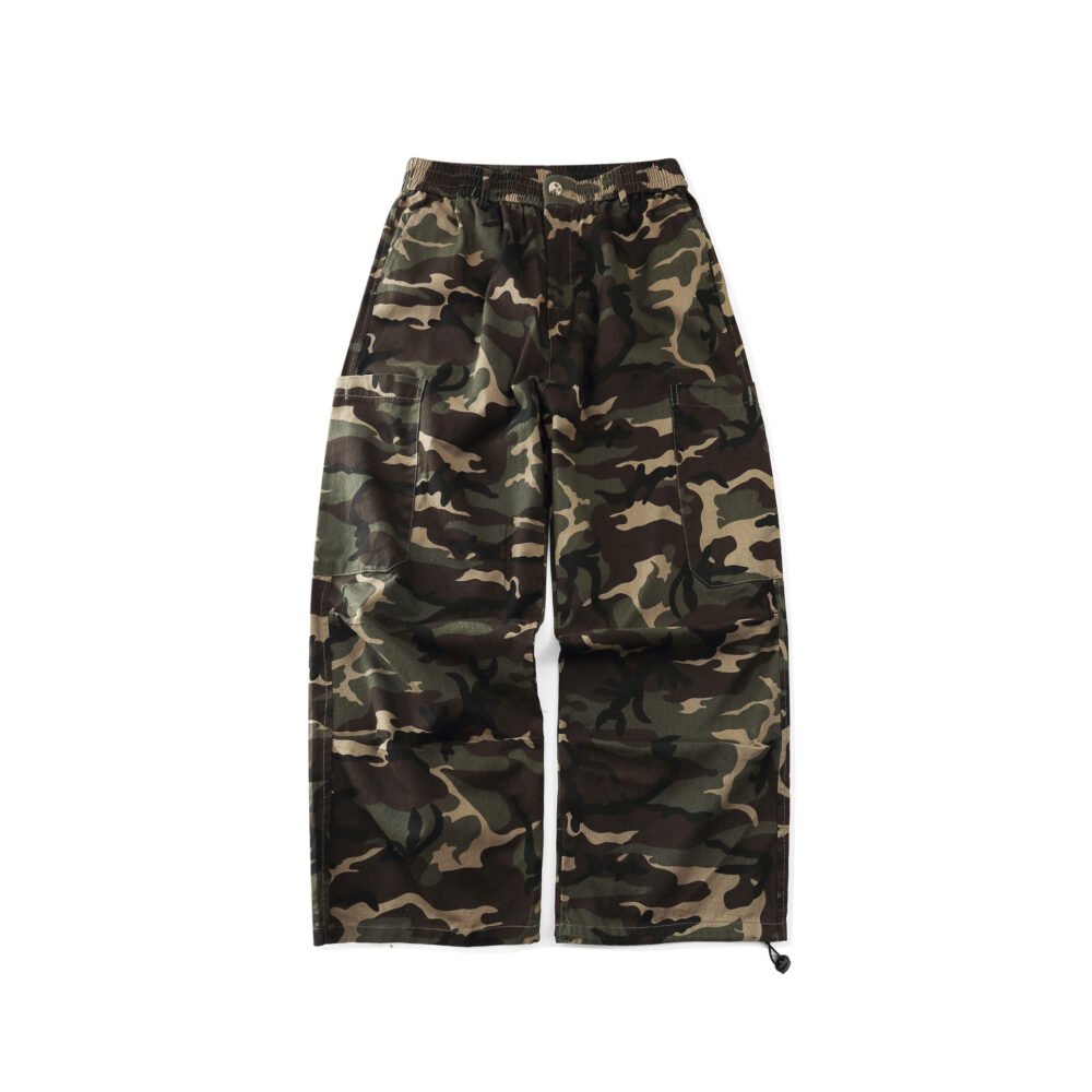 11b38dc3-dad6-4535-b89b-683ab58bb302.jpg Camouflage Cargo Pants Adjustable Leg Shaping Outdoor