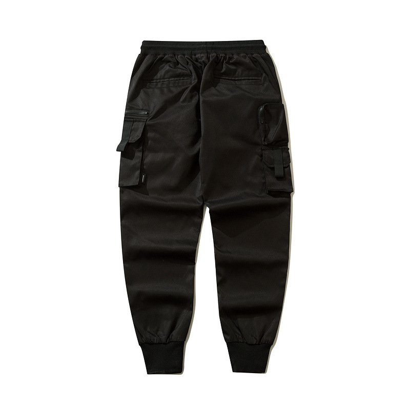 155d42c2-3a46-4c64-a171-653b7b40a7e0.jpg Autumn Dark Overalls Men's Loose Multi-pocket Ankle-tied Trousers