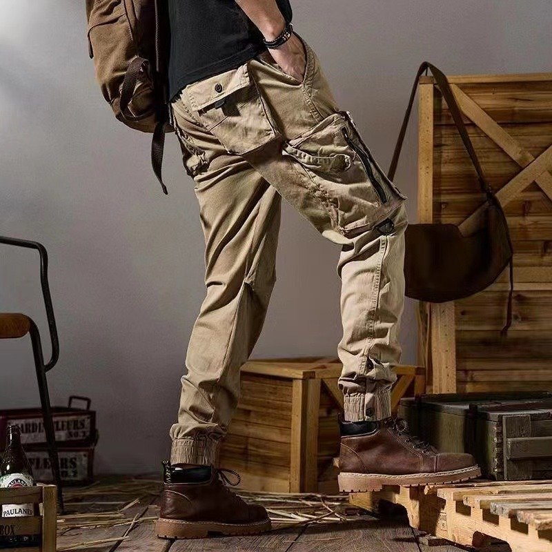 1839819d-defd-4760-87c8-1c97cf142c83.jpg American Workwear Pants Men's Straight Functional Outdoor Tactics Casual Pants