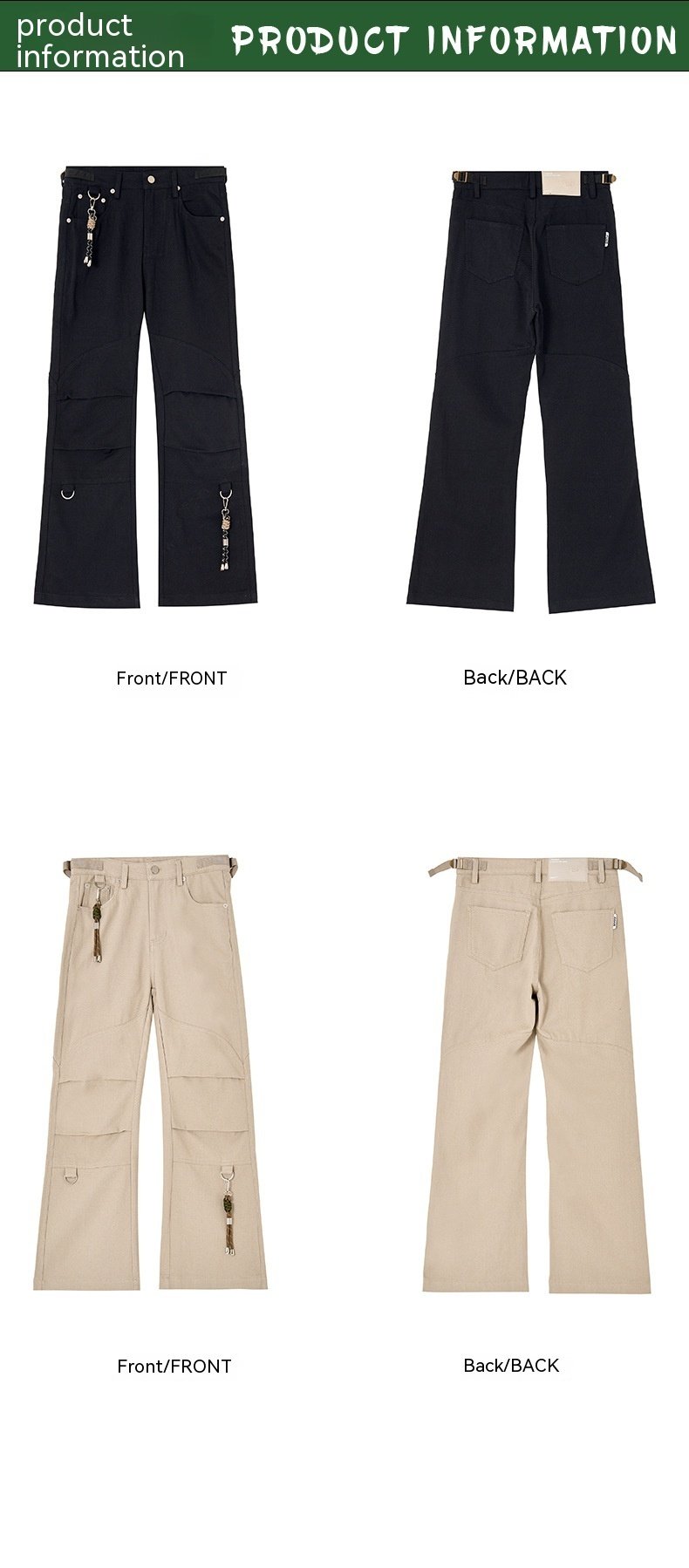 2401110641480329400.jpg American Workwear Khaki Pleated All-matching Straight Loose Casual Pants