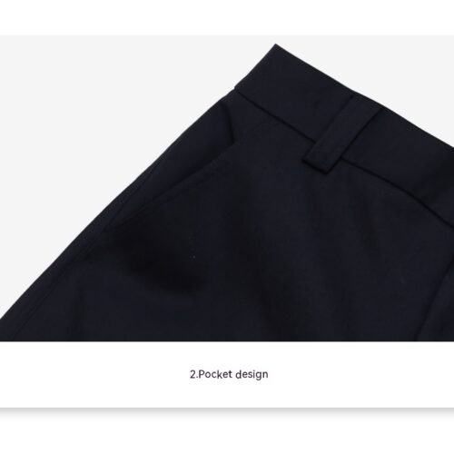 2401250159090324700.jpg Rivet Design Casual Pants High Waist Crimp Stitching Loose Cargo Trousers