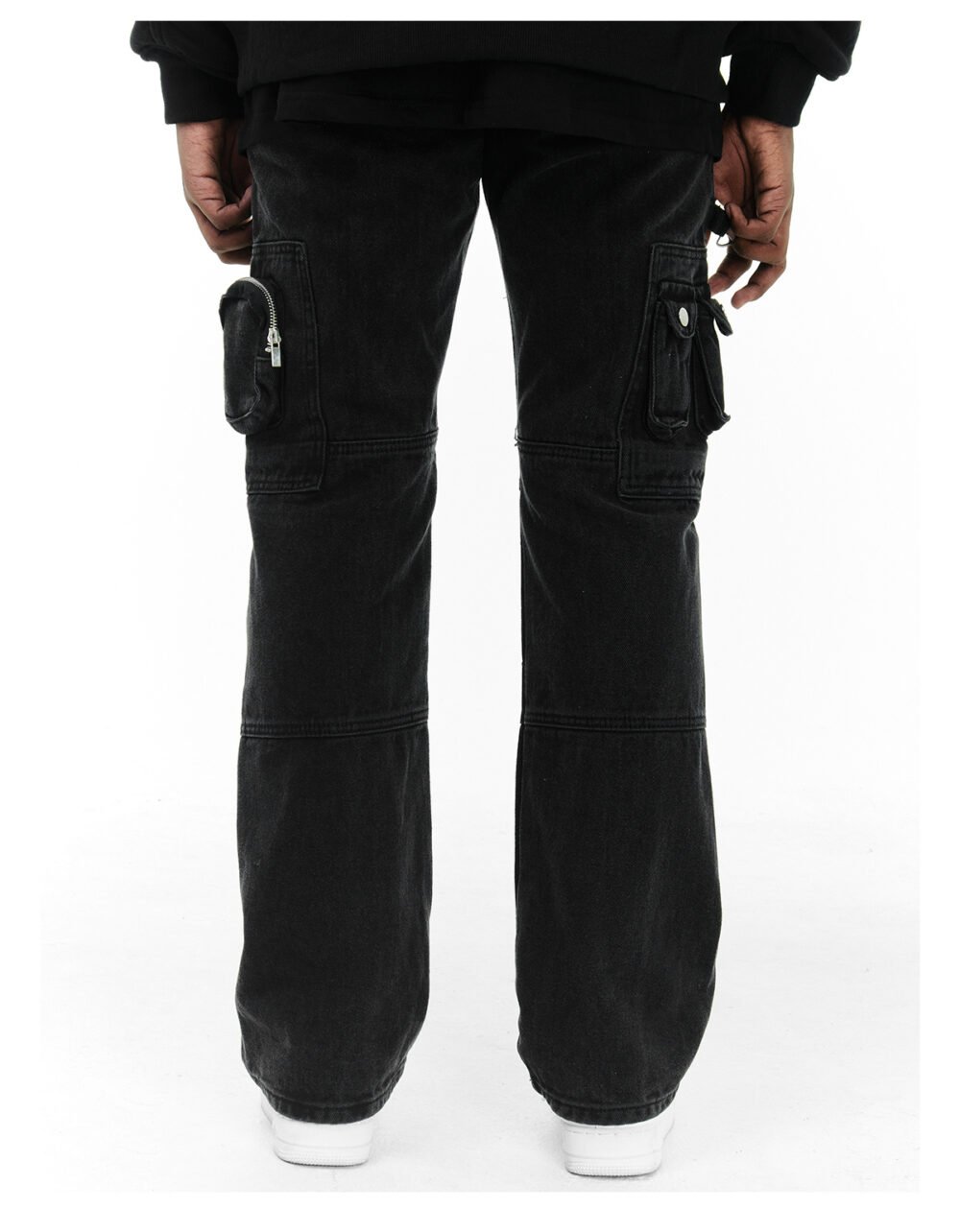 Wide Leg Straight Leg Pants Autumn New Multi Pocket Casual Functional Workwear