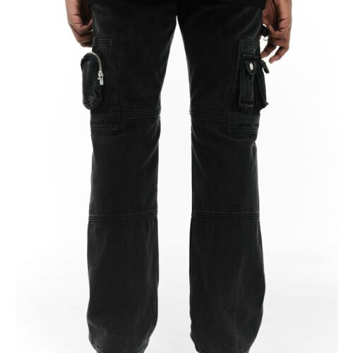 Wide Leg Straight Leg Pants Autumn New Multi Pocket Casual Functional Workwear