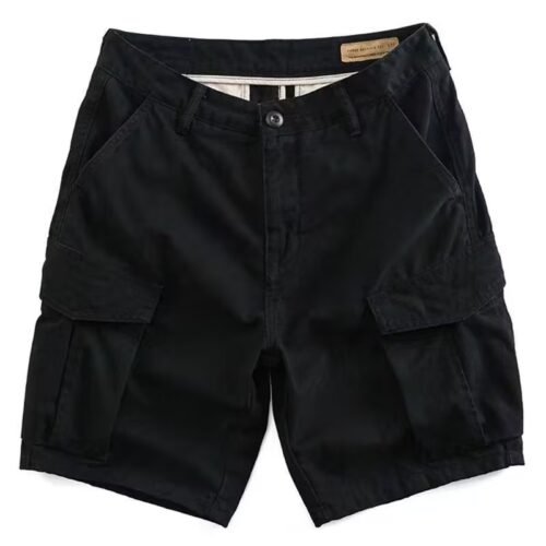 2633f793-eecc-47dc-965e-0ec11592b460.jpg Workwear Casual Men's Loose Summer All-matching Straight Fifth Pants