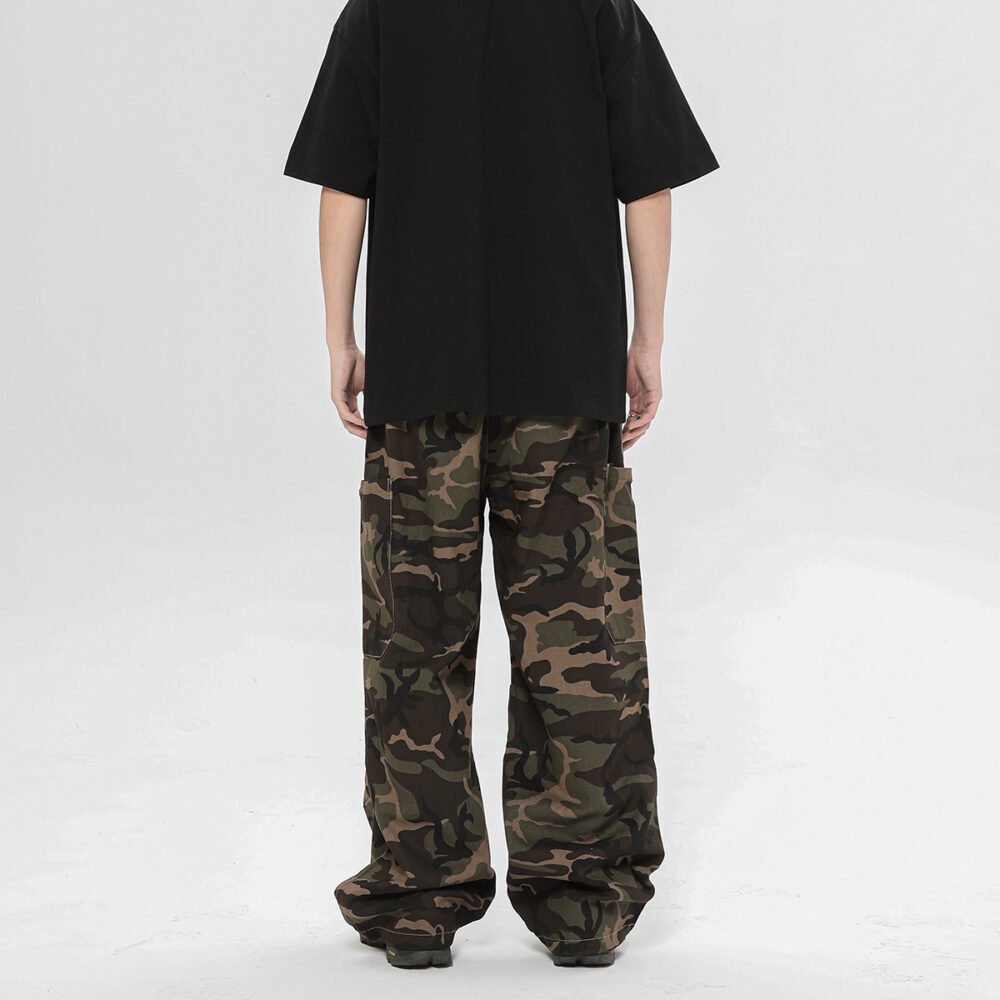 28193bc3-45f3-4106-a7b3-03184a38143e.jpg Camouflage Cargo Pants Adjustable Leg Shaping Outdoor