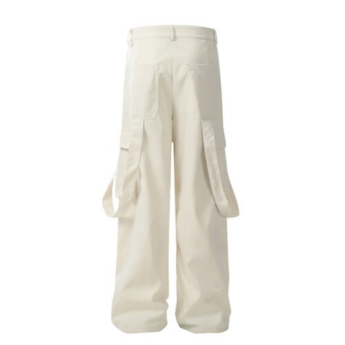 2b068ffe-d5cd-4807-9aaf-2d24f00cce5f.jpg Overalls Men's Ribbon Pocket Design Pleated