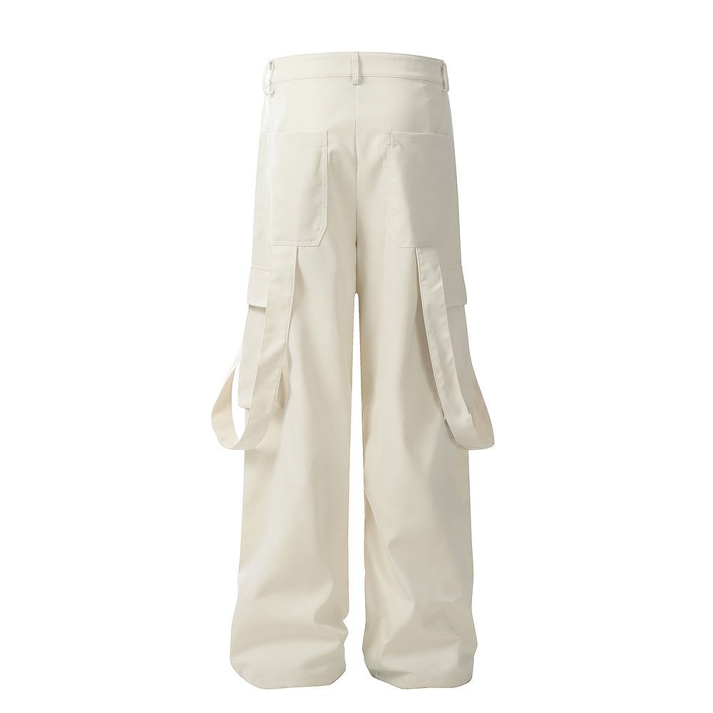 2b068ffe-d5cd-4807-9aaf-2d24f00cce5f.jpg Overalls Men's Ribbon Pocket Design Pleated