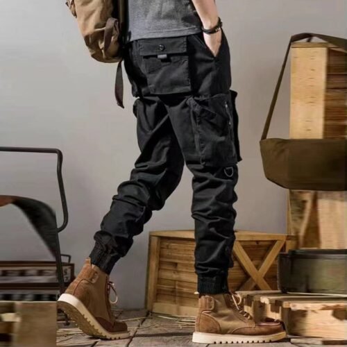 2c13b960-524a-4415-a63c-03eee737db4d.jpg American Workwear Pants Men's Straight Functional Outdoor Tactics Casual Pants