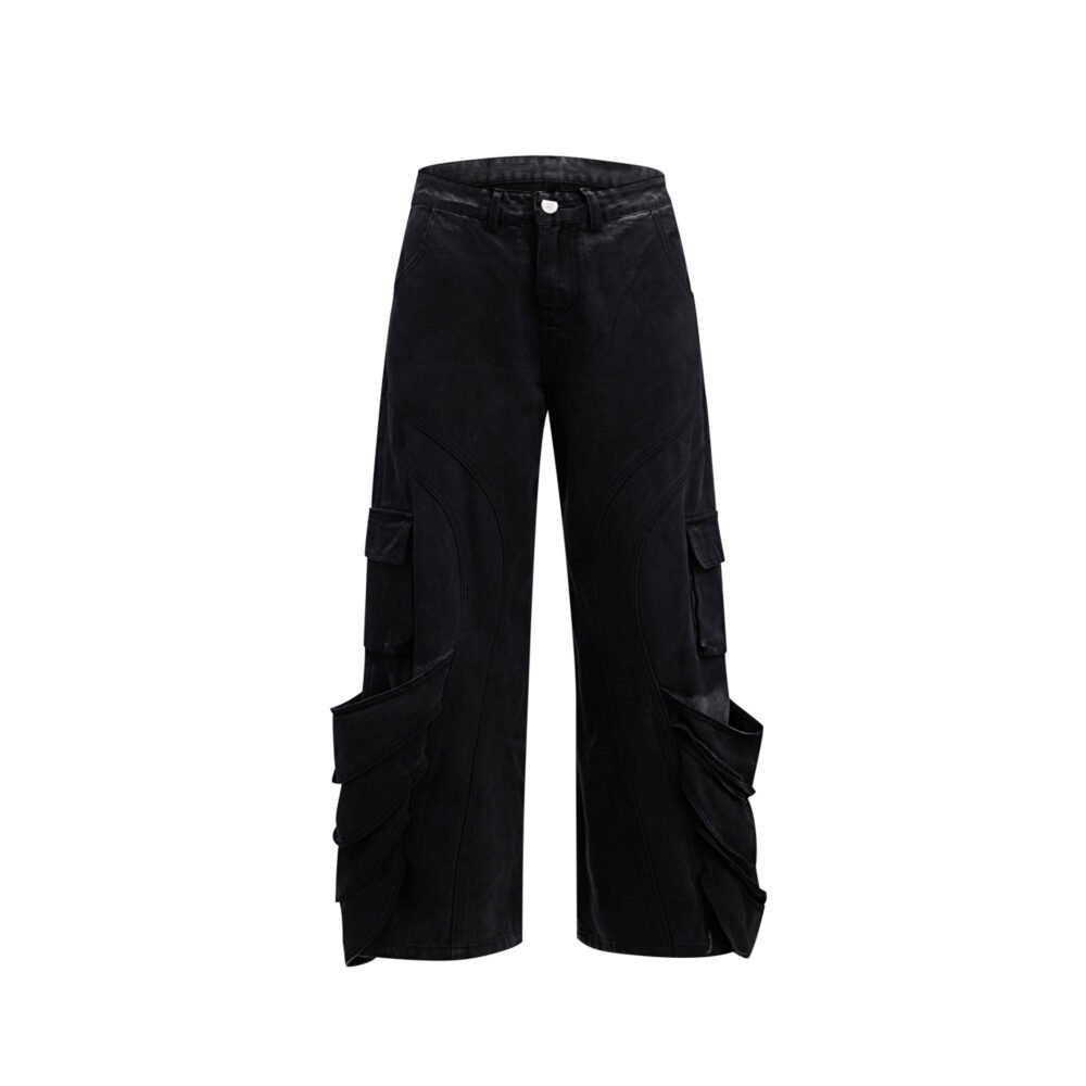 Loose Wide-leg Overalls Men