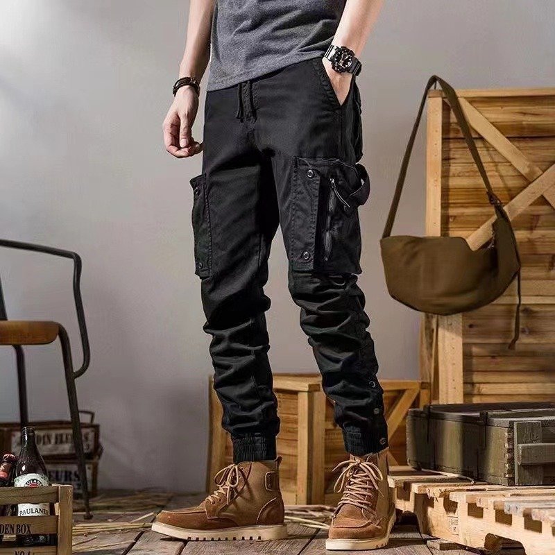 3e35c81b-68e6-4700-9f61-25abd67c2809.jpg American Workwear Pants Men's Straight Functional Outdoor Tactics Casual Pants
