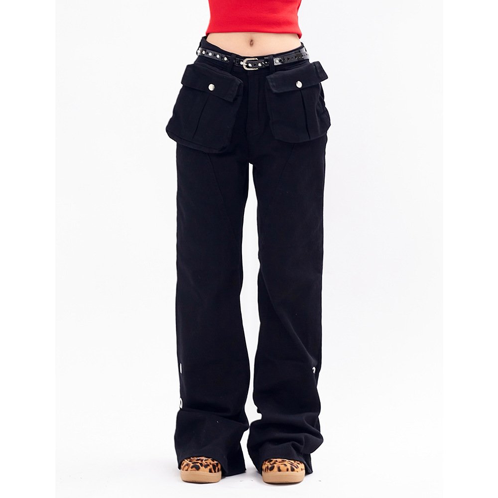 406afd9f-5326-4df7-acf2-71846cfdd622.jpg High Street Tooling Bootcut Trousers Men And Women Design