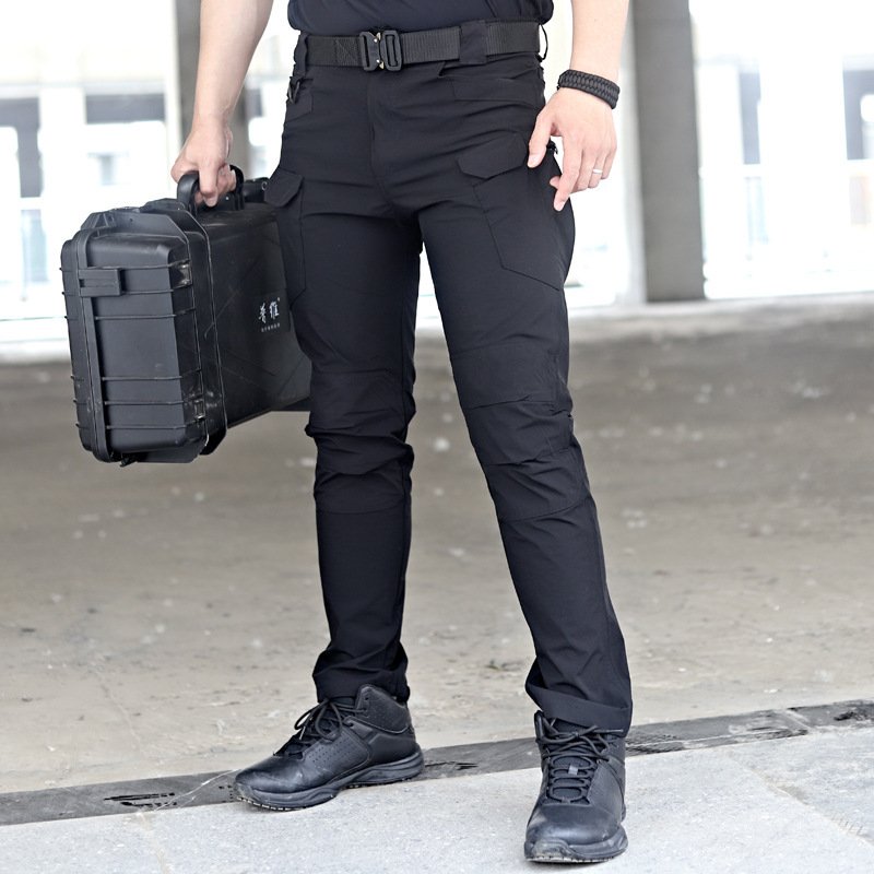 410eb321-4300-4d37-8783-274c881b3edf.jpg Thin Stretch Comfortable Trousers Outdoor Tactics More Than Breathable Quick-drying Pants Pockets