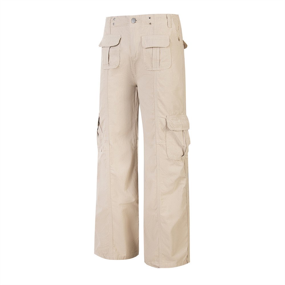 4e298087-e9e9-44c6-a4d6-5a7126bcdab9.jpg Multi-Pocket Workwear Men's Loose Wide-leg Pants