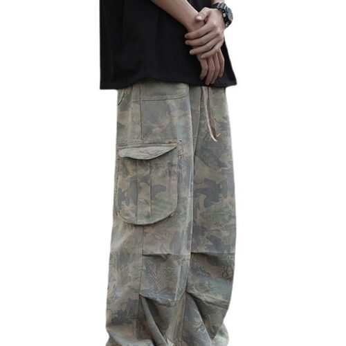 56bce28b-8df8-4d68-b37f-206dc79f0346.jpg Camouflage Workwear Pants Men's Wide Leg