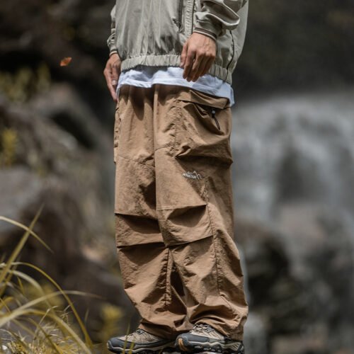 Large Pocket Landing Paratrooper Loose Outdoor Casual Working Pants