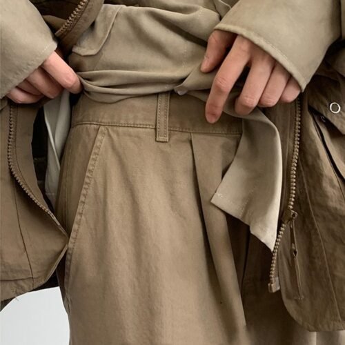 5ca09d36-0855-4a0c-bacd-56e43c724acf.jpg Vintage Wide Leg Basic Workwear Pants