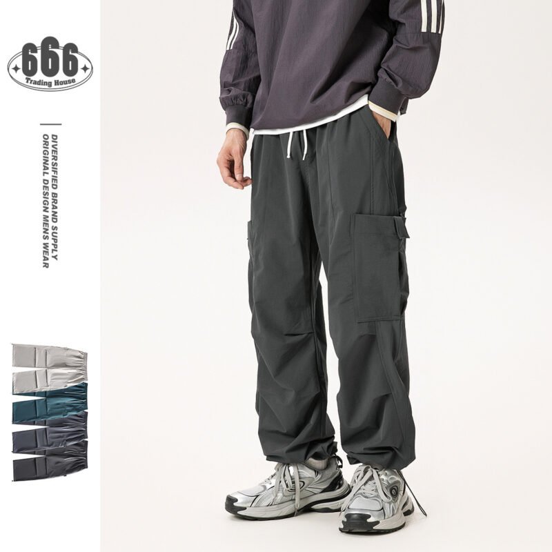 62cdaead-5e30-46a6-b836-345788f1dcfe.jpg Casual Straight-leg Loose Cargo Pants Male