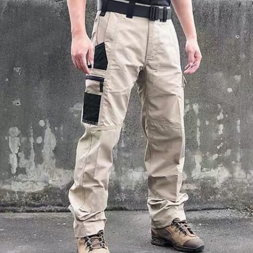 684bc209-fd33-447f-9a31-335d25e7a7d9.jpg Beetle Outdoor Tactics Men's Spring And Autumn Breathable And Wearable Multi-pocket Loose Camouflage Cargo Pants