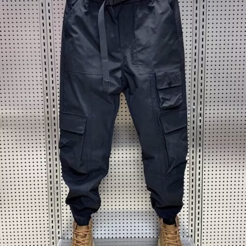 Wear-resistant Men's Multi-pocket Versatile Polyester Overalls